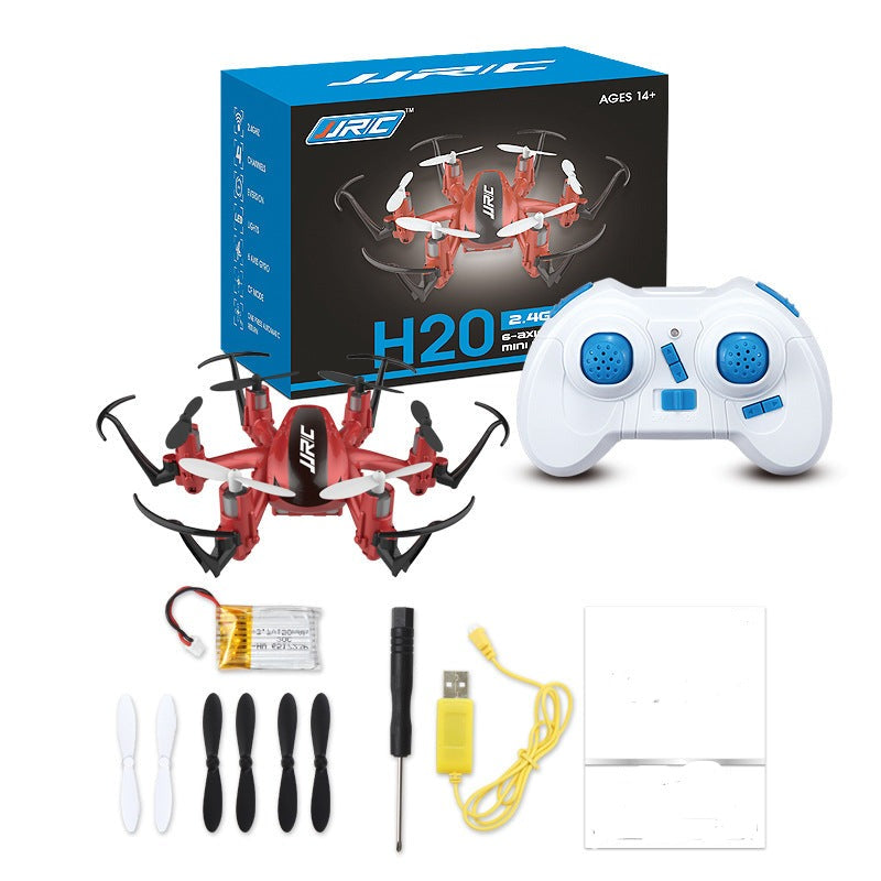 Mini remote control six-axis aircraft drone