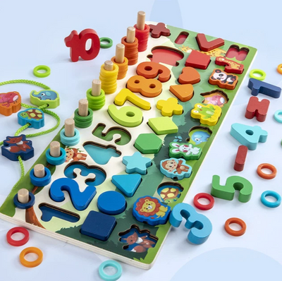 Children 3D Alphabet Number Puzzle Baby