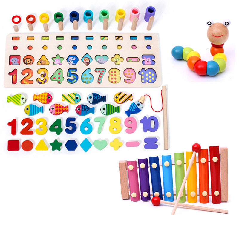 Children 3D Alphabet Number Puzzle Baby