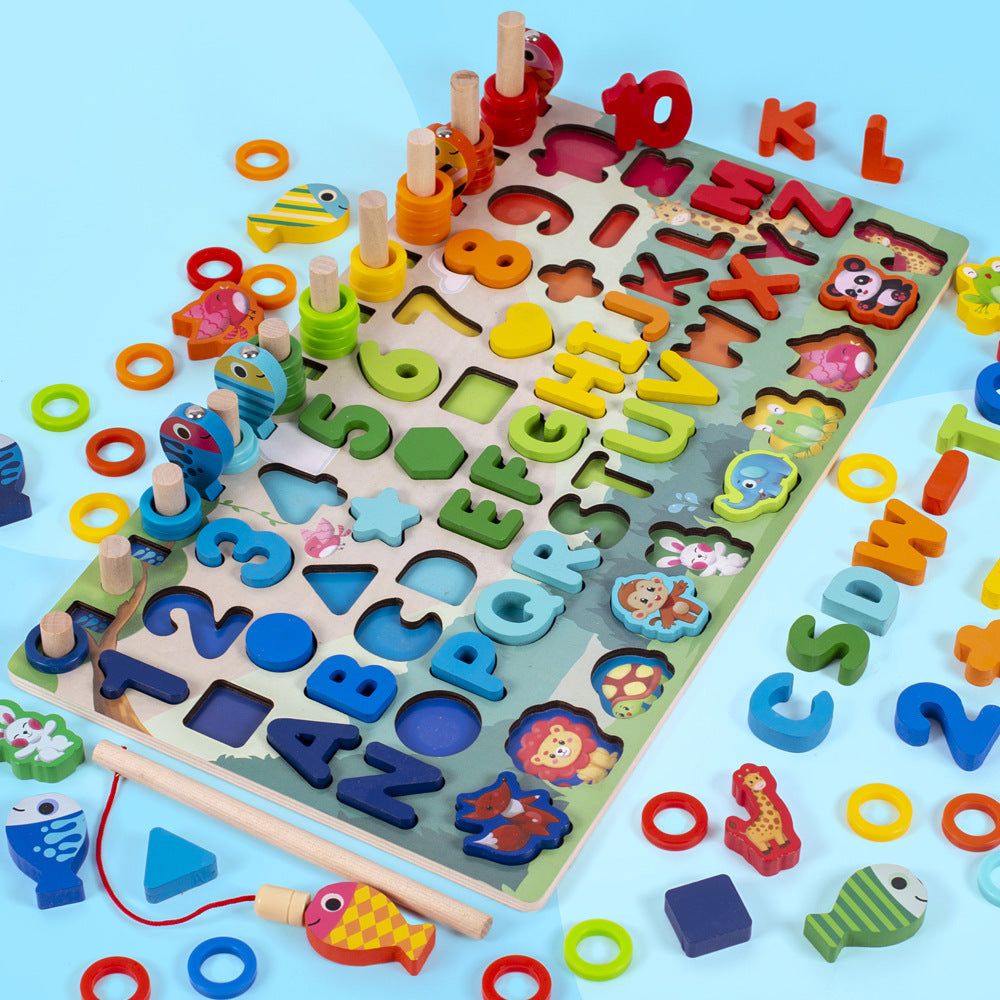 Children 3D Alphabet Number Puzzle Baby