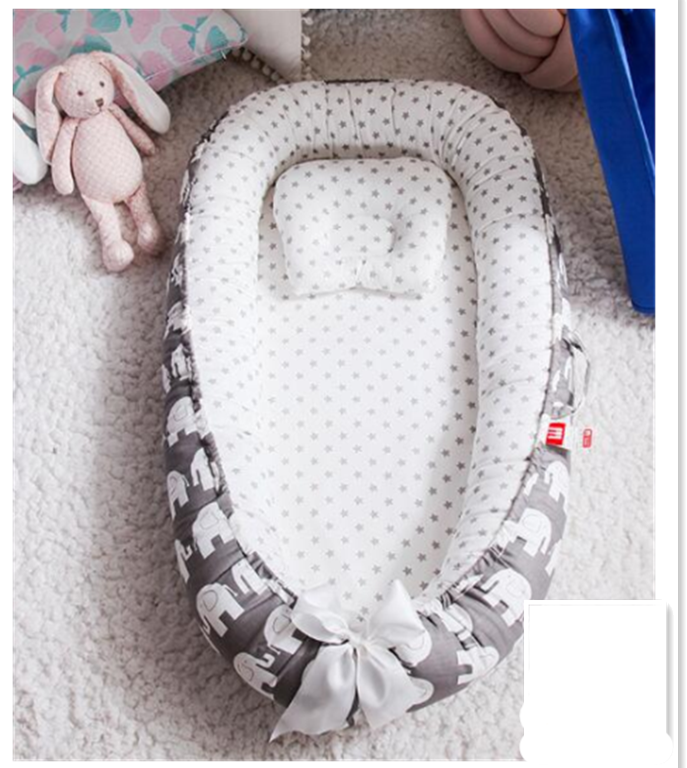 Baby Removable And Washable Bed Crib Portable